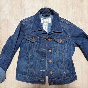 Signature Levi Denim Jean Jacket with Copper Buttons